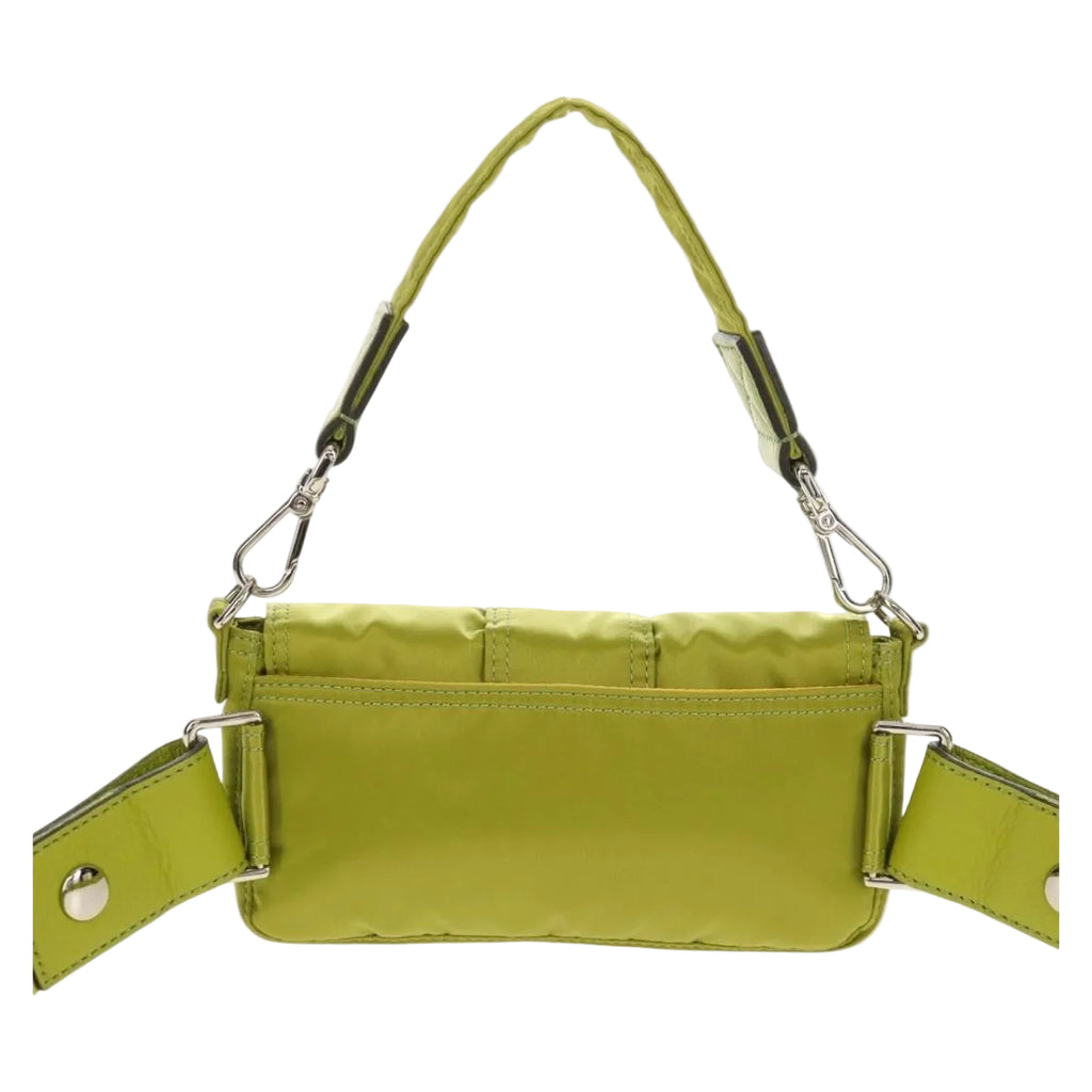 FENDI POTER shoulder bag nylon 2way Green