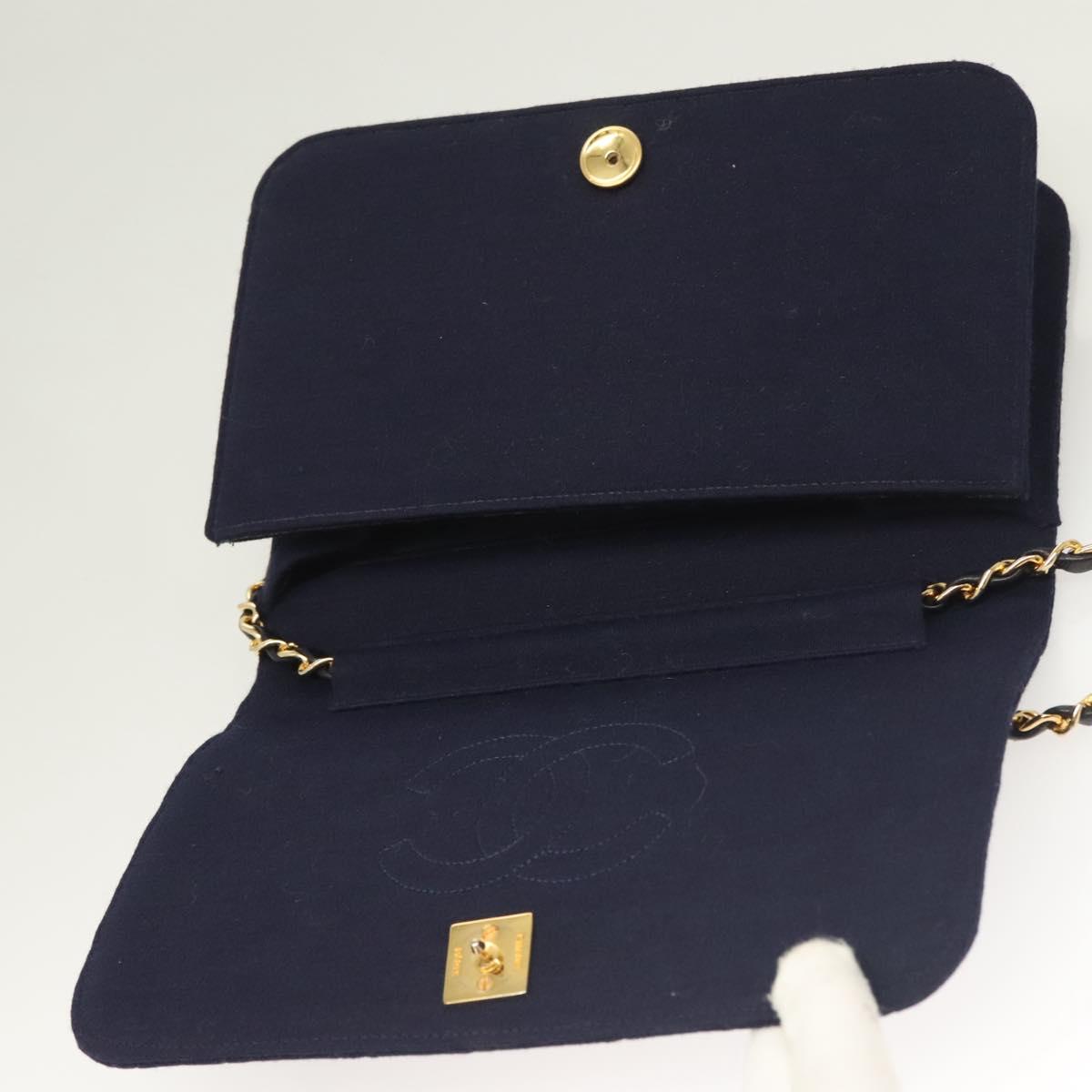CHANEL matelasse chain shoulder bag