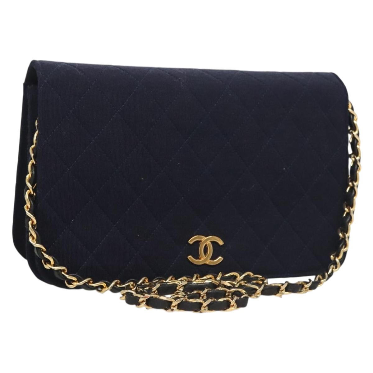 CHANEL matelasse chain shoulder bag