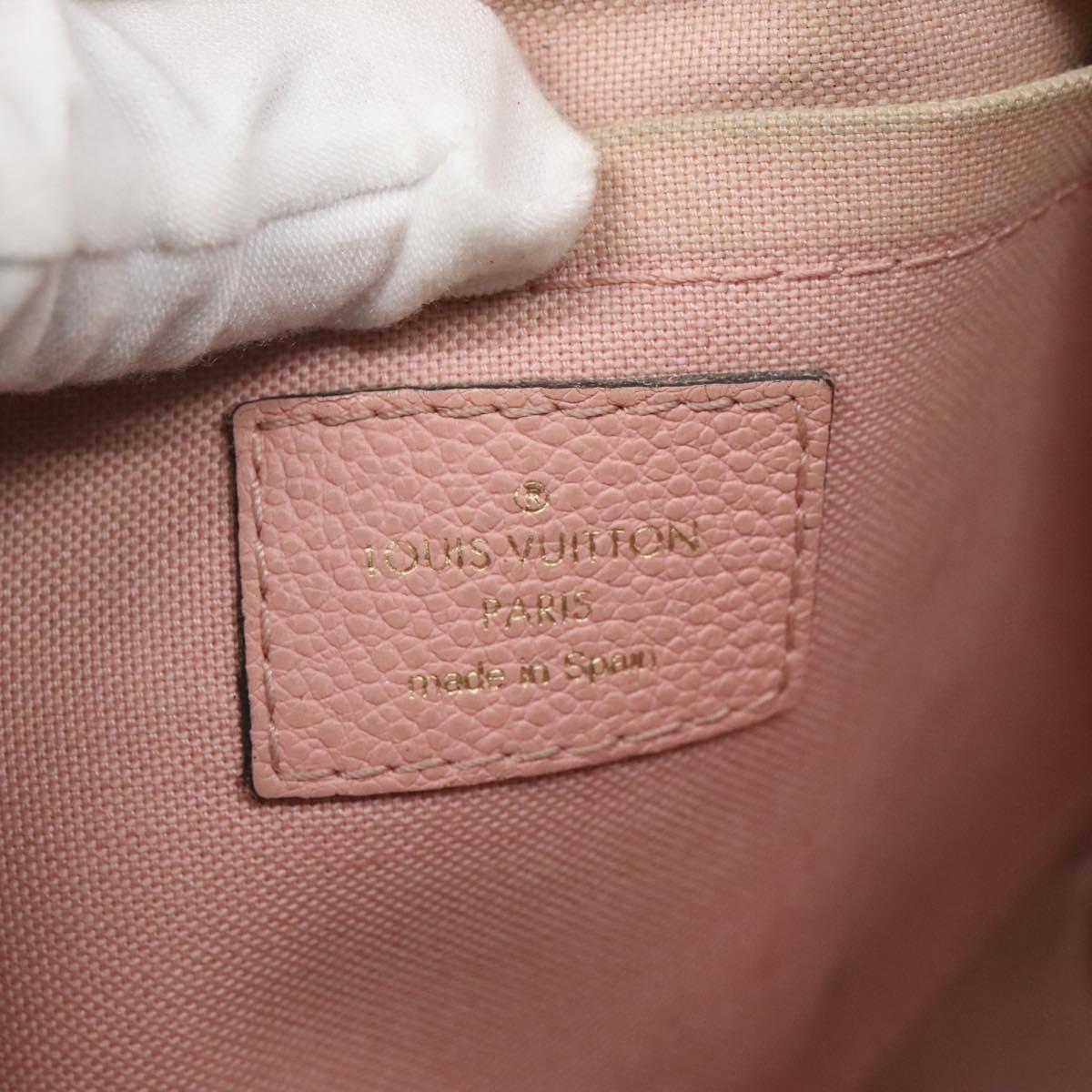 LOUIS VUITTON monogram pallas clutch shoulder bag