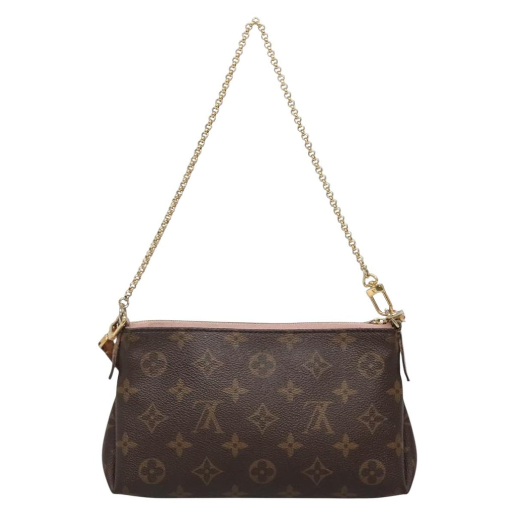 LOUIS VUITTON monogram pallas clutch shoulder bag