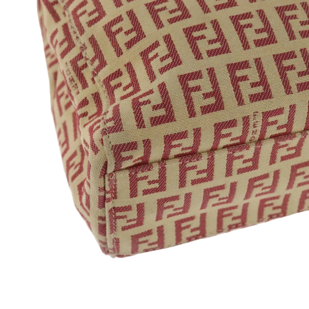 FENDI zucchino canvas hand bag