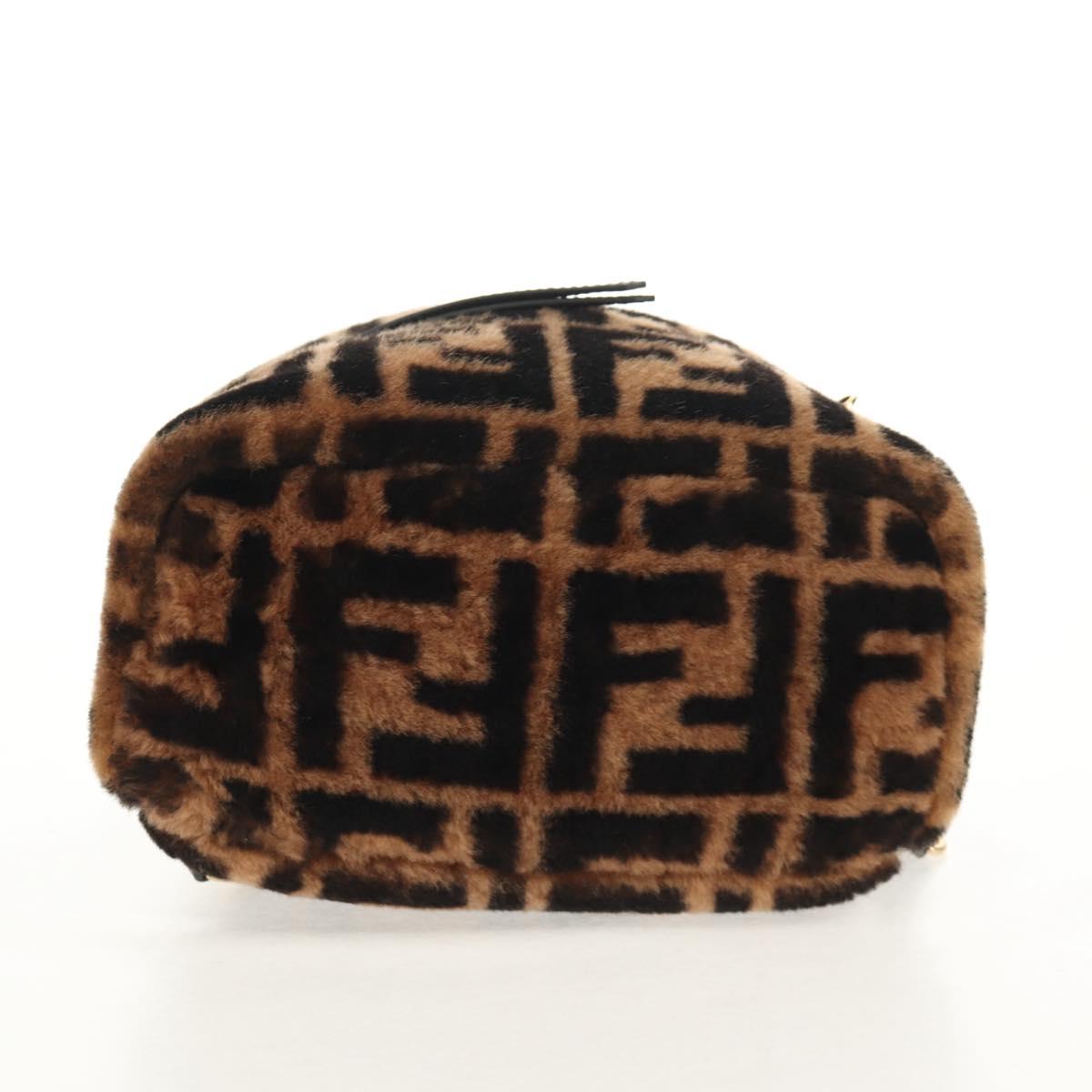 FENDI zucca canvas zainomini backpack brown
