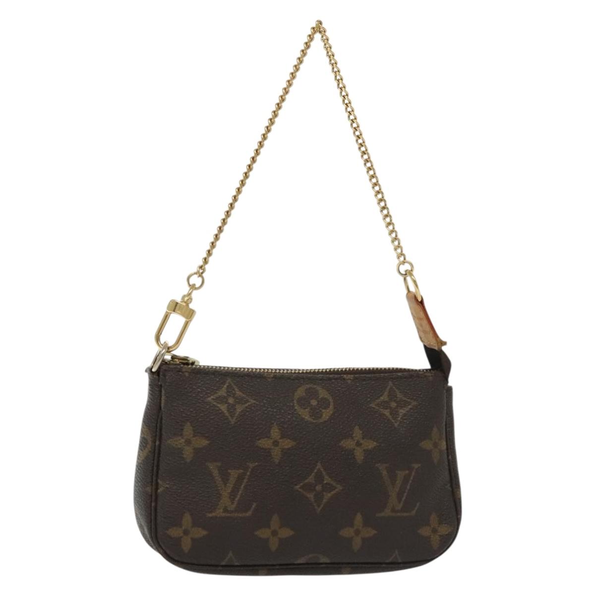 LOUIS VUITTON monogram mini pochette accessoires