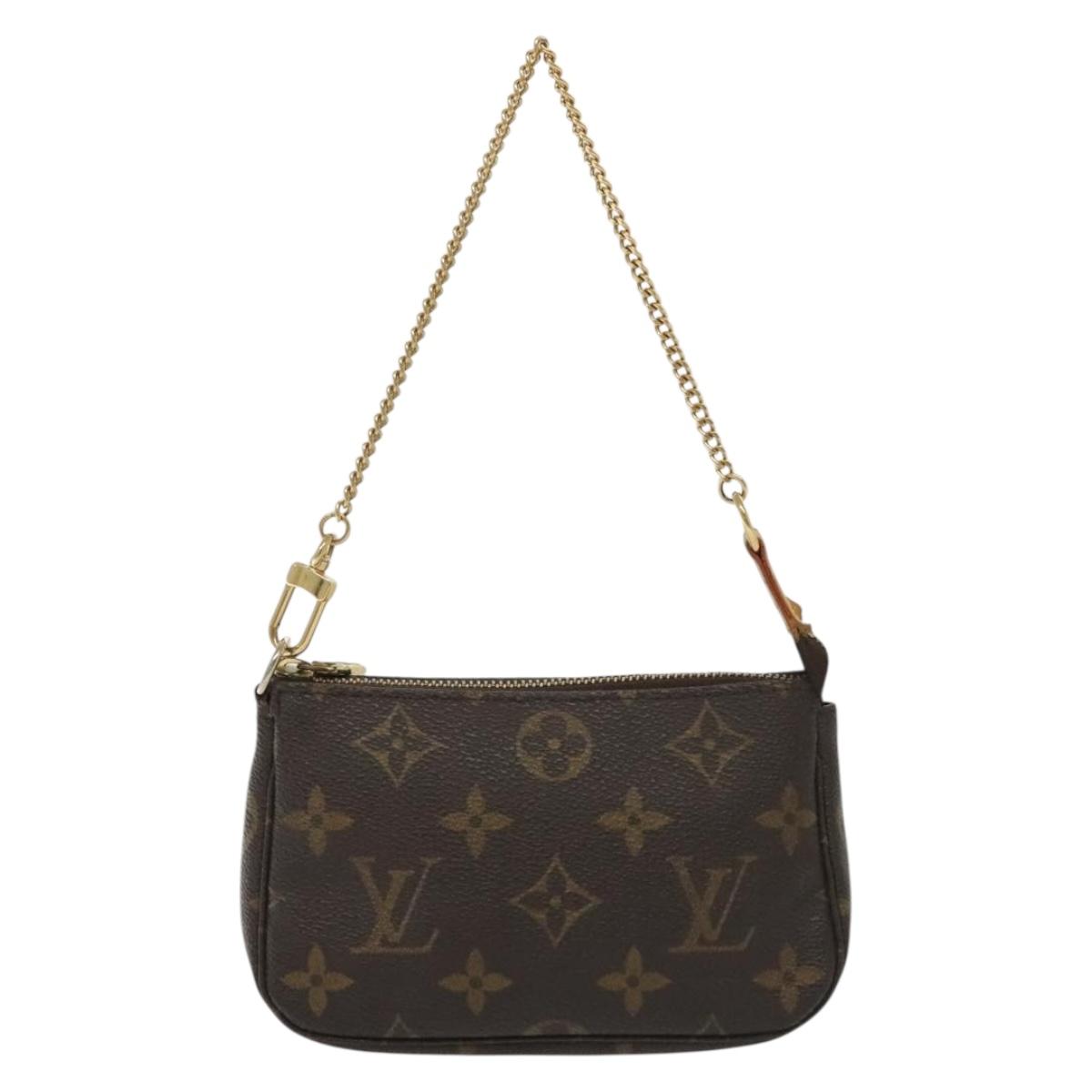 LOUIS VUITTON monogram mini pochette accessoires
