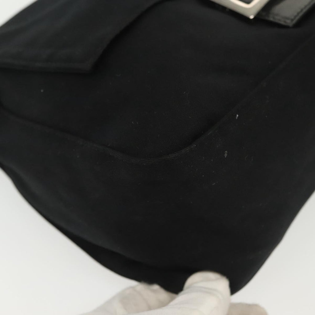 FENDI mamma baguette black shoulder bag