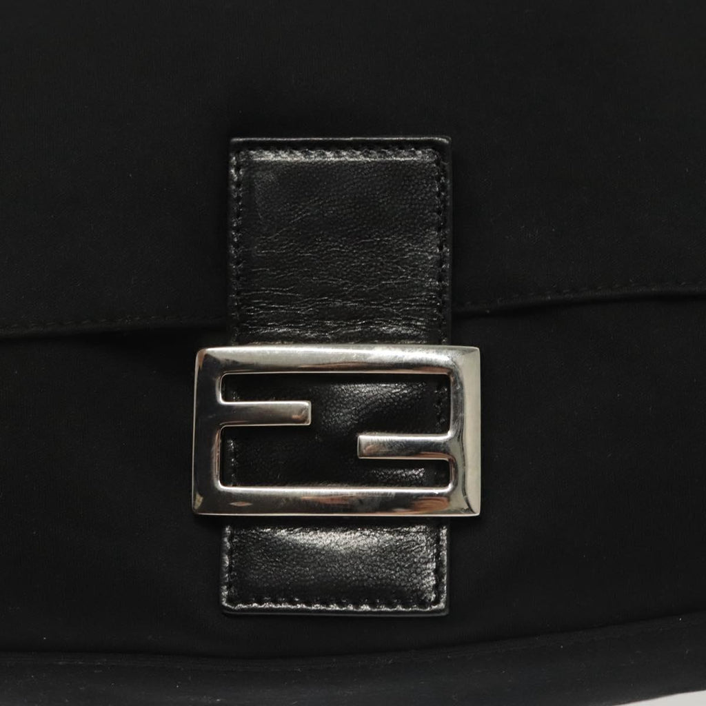 FENDI mamma baguette black shoulder bag