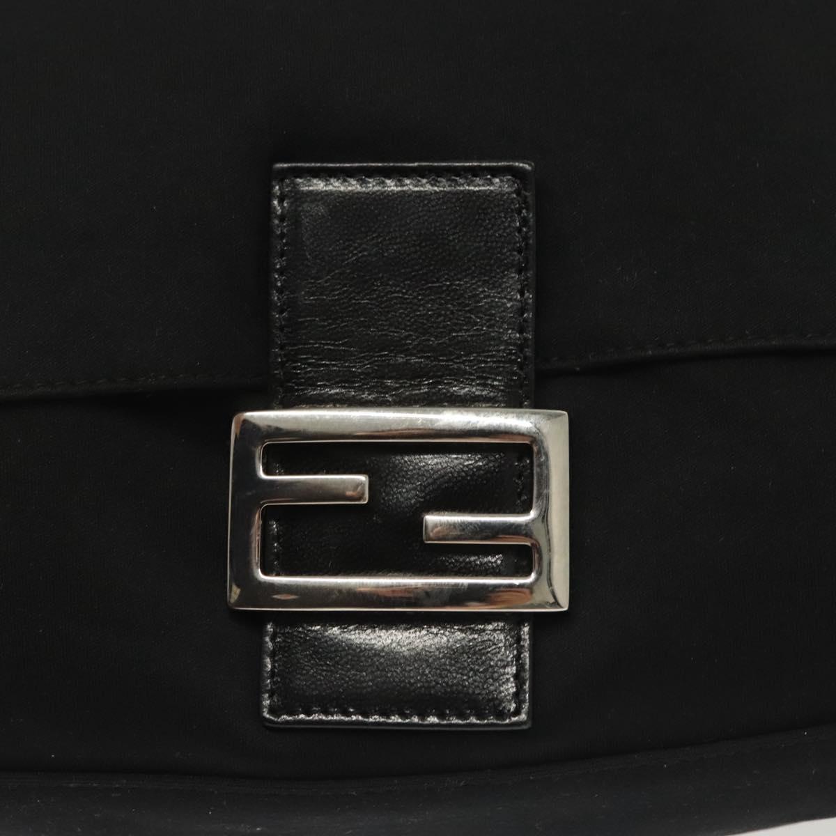 FENDI mamma baguette black shoulder bag