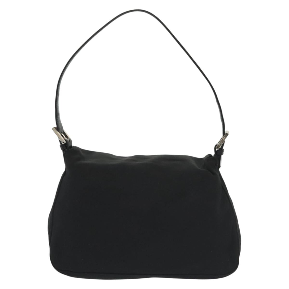 FENDI mamma baguette black shoulder bag