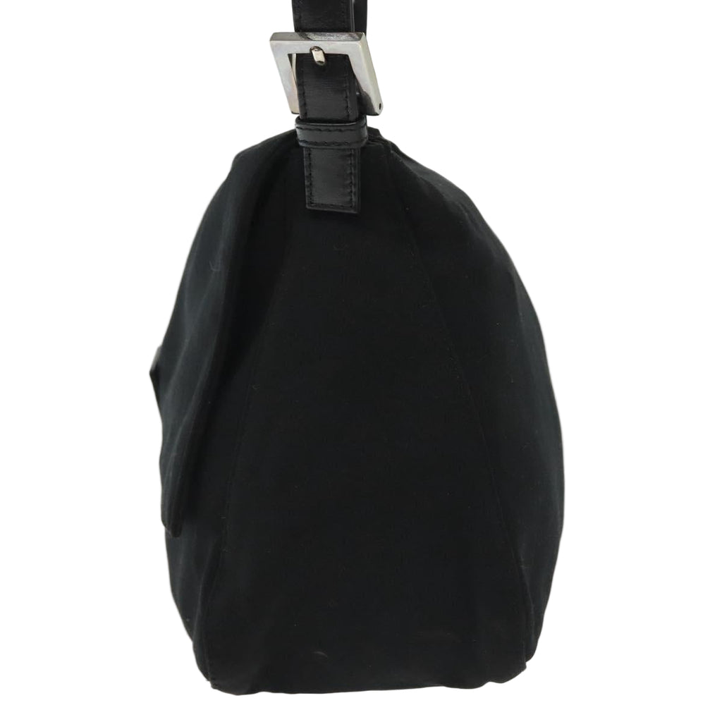 FENDI mamma baguette black shoulder bag