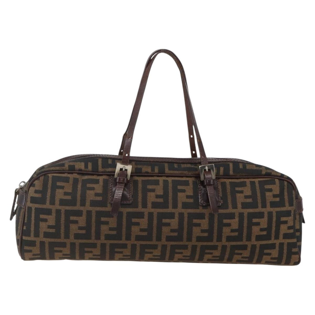 FENDI zucca canvas hand bag