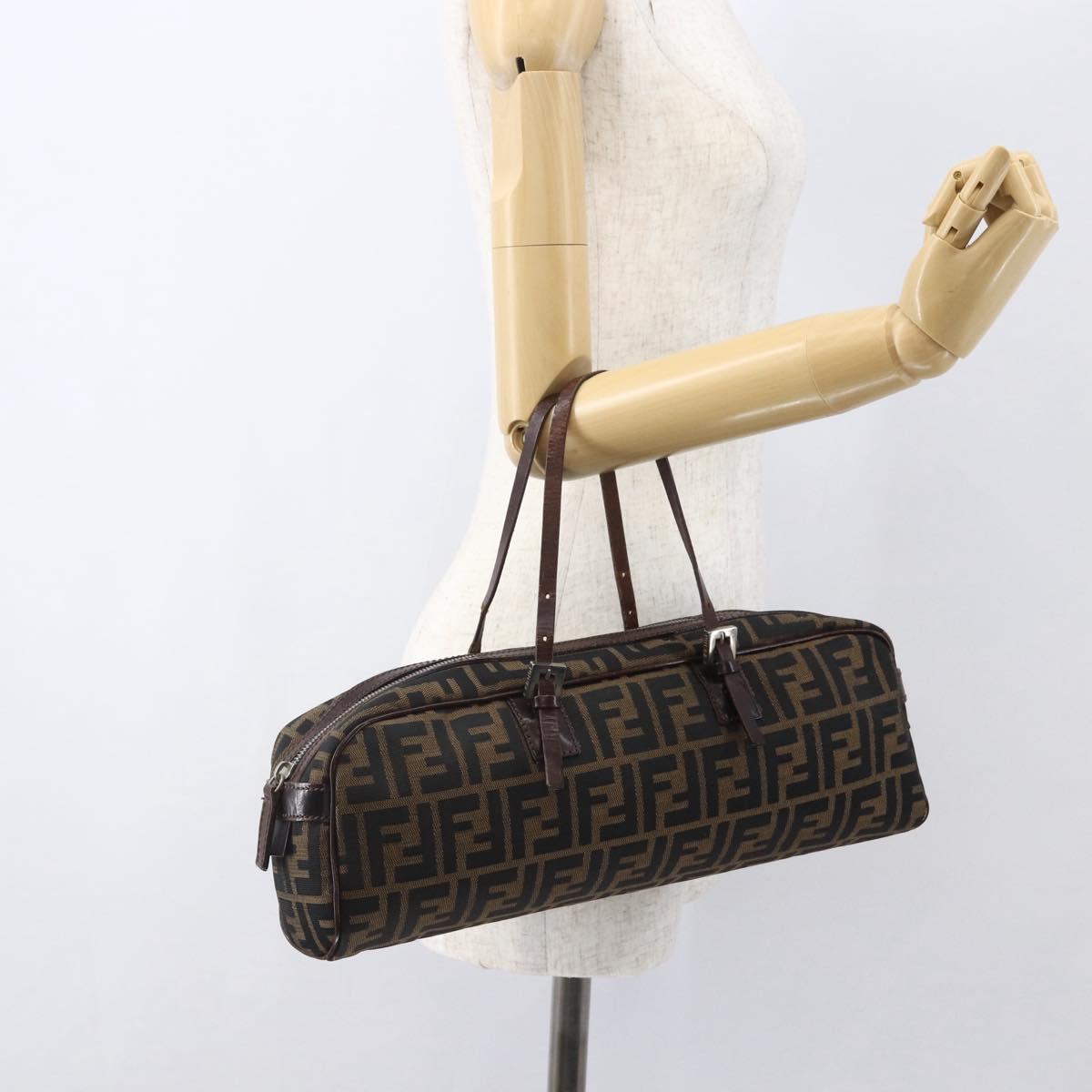 FENDI zucca canvas hand bag