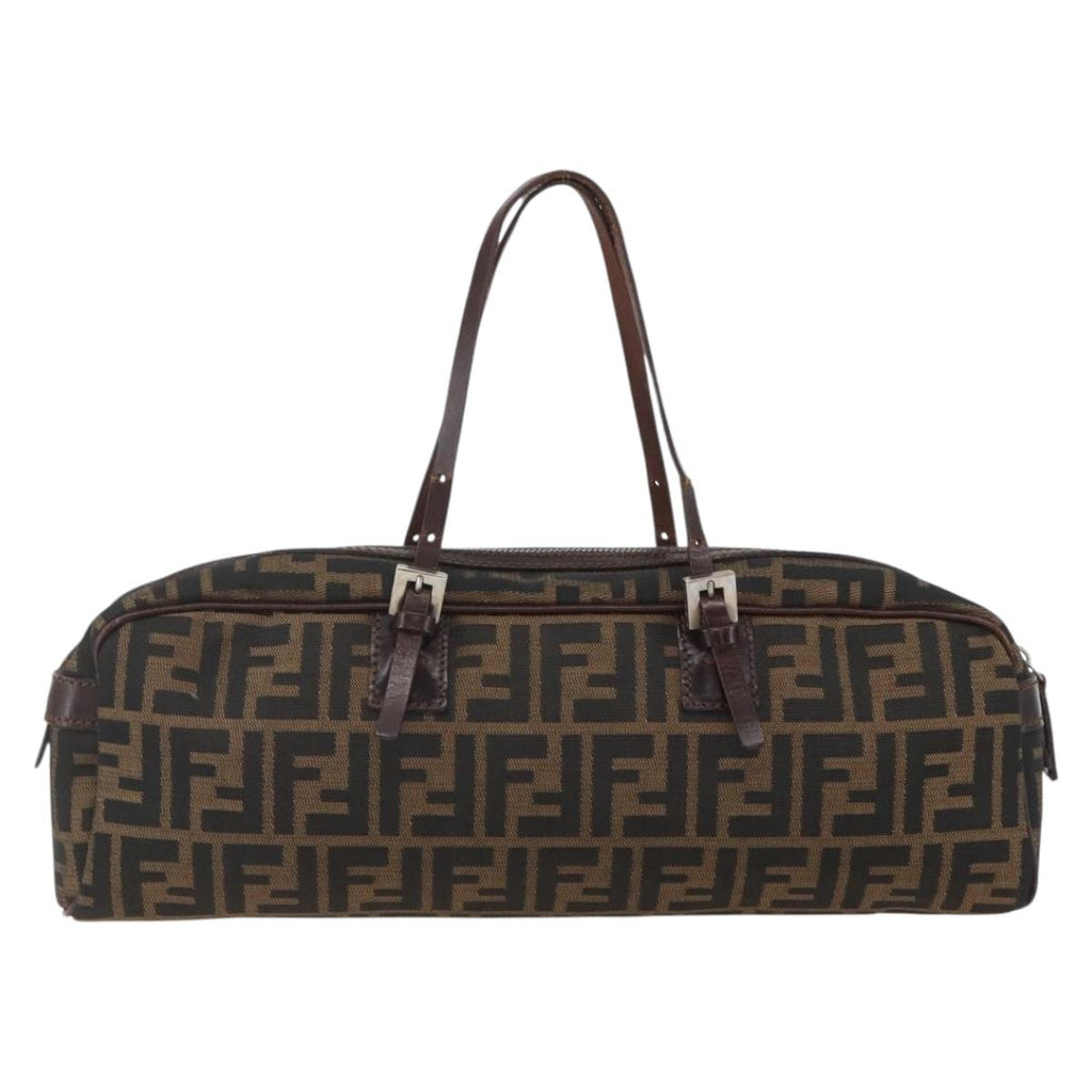 FENDI zucca canvas hand bag