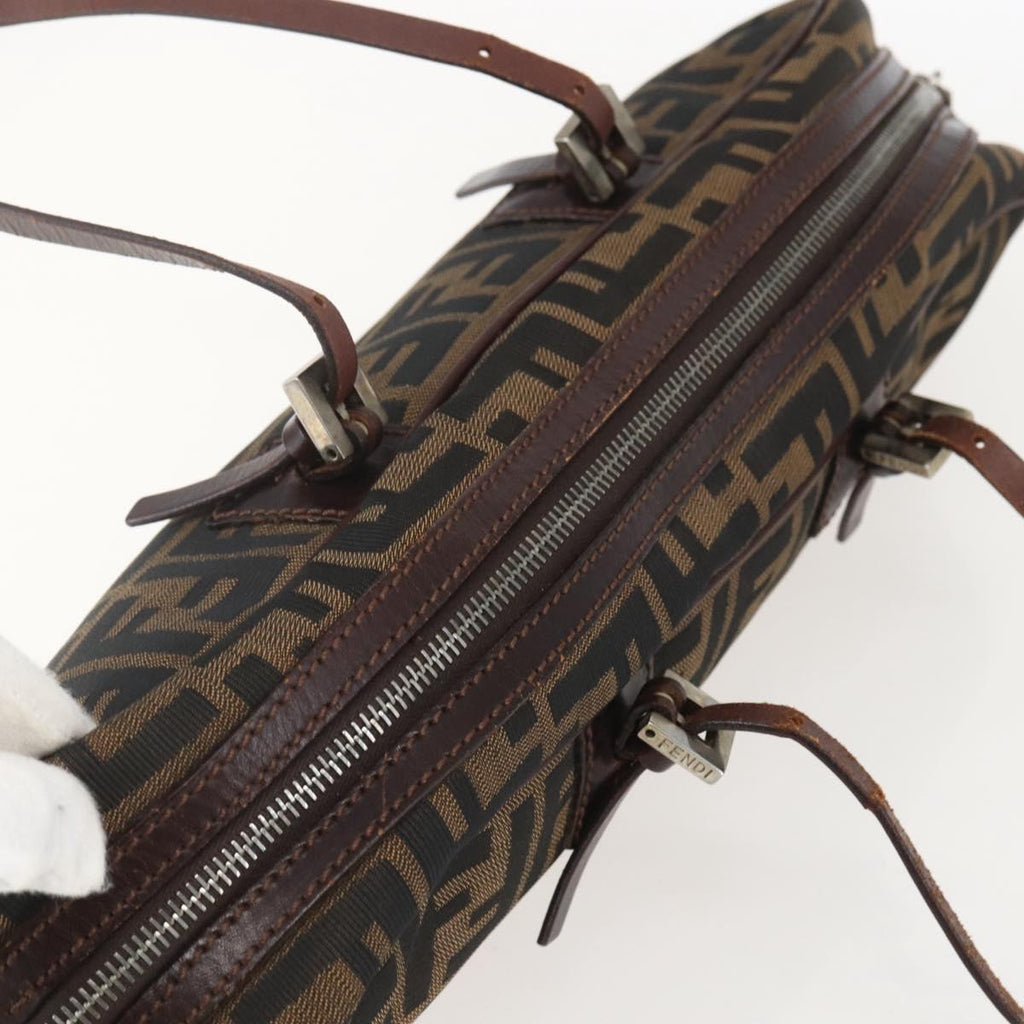 FENDI zucca canvas hand bag