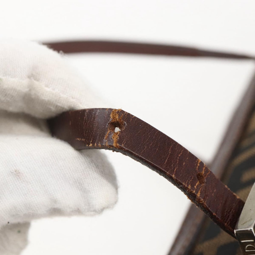 FENDI zucca canvas hand bag