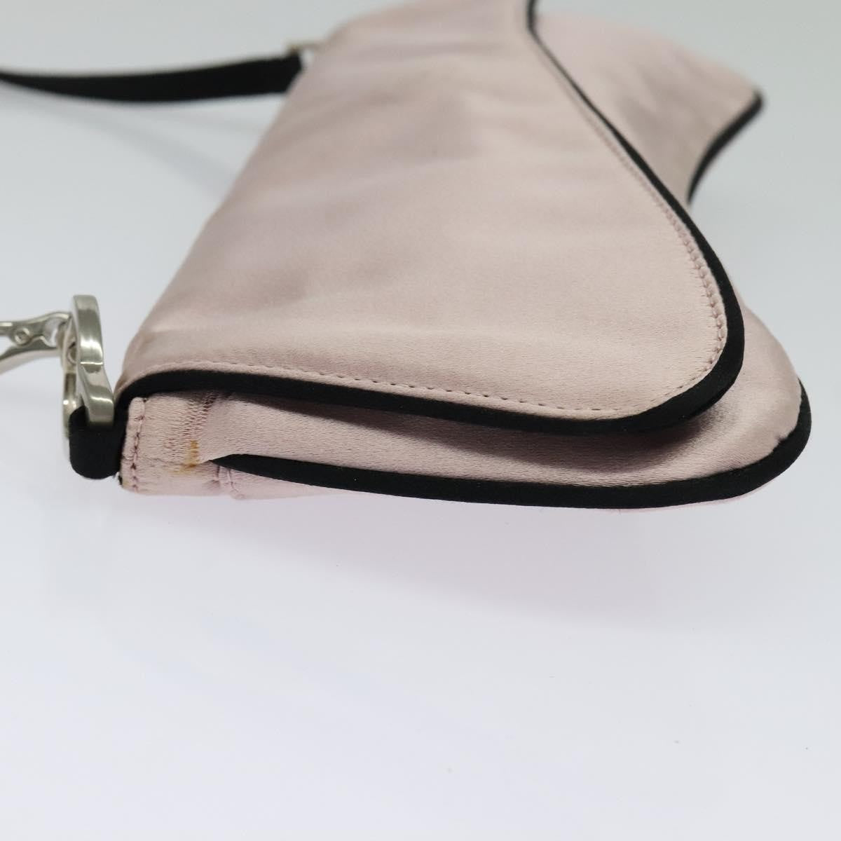 PRADA satin pink shoulder bag