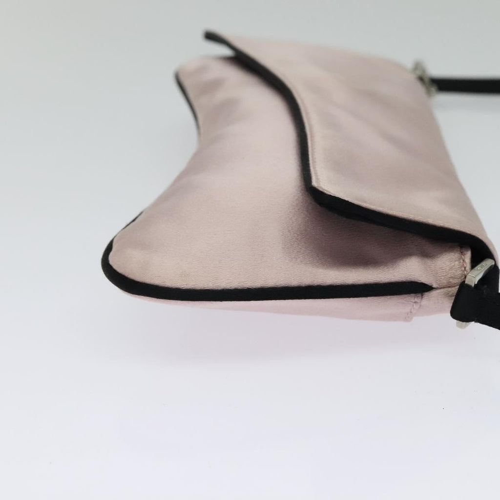 PRADA satin pink shoulder bag