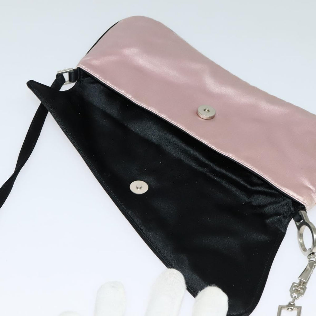PRADA satin pink shoulder bag