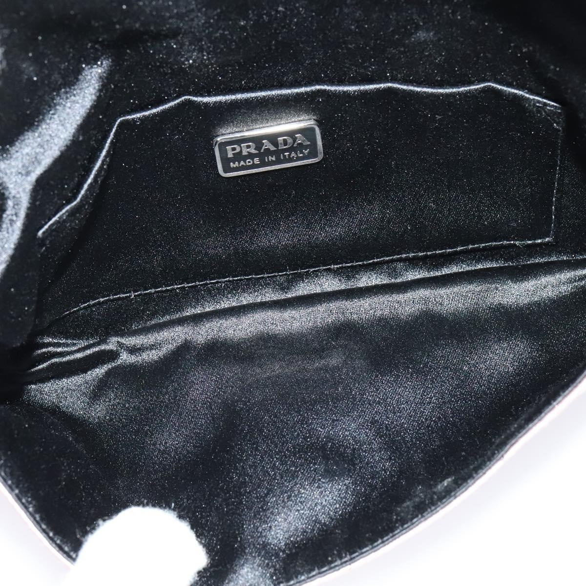 PRADA satin pink shoulder bag