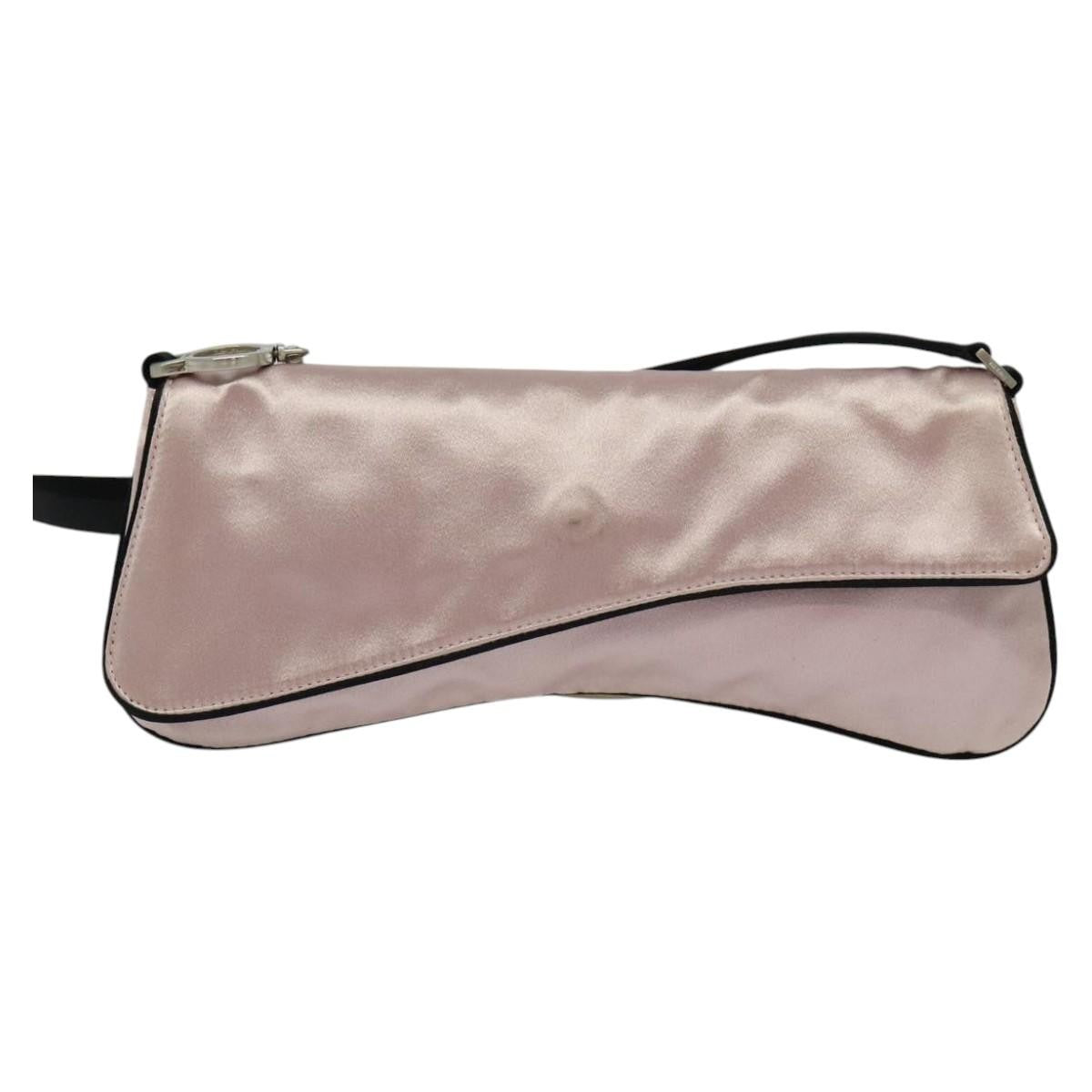 PRADA satin pink shoulder bag